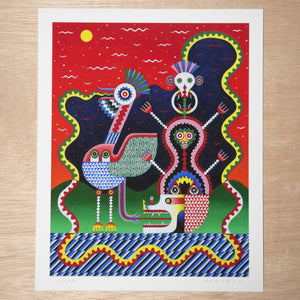 sandoku giclee print