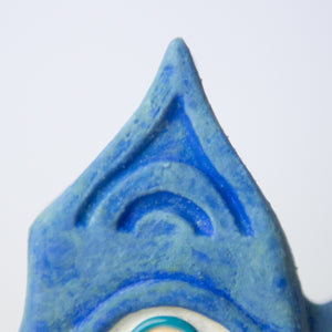 carnivores blue original sculpture