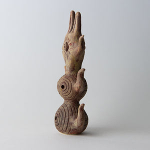 rabbit brown original sculpture