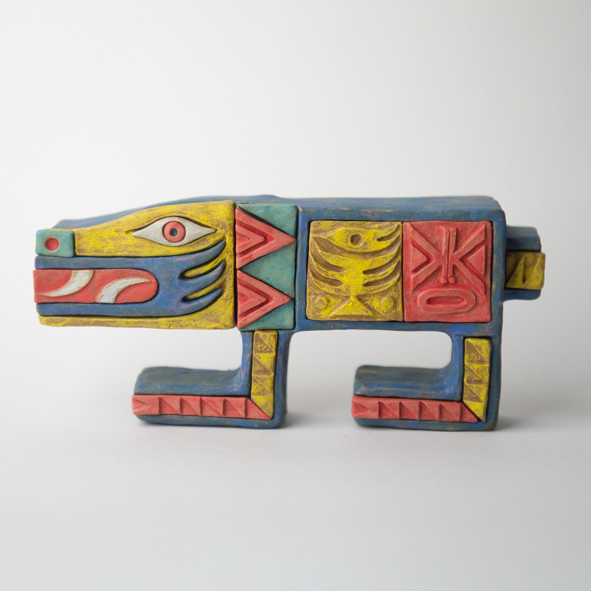 Carnivore original sculpture