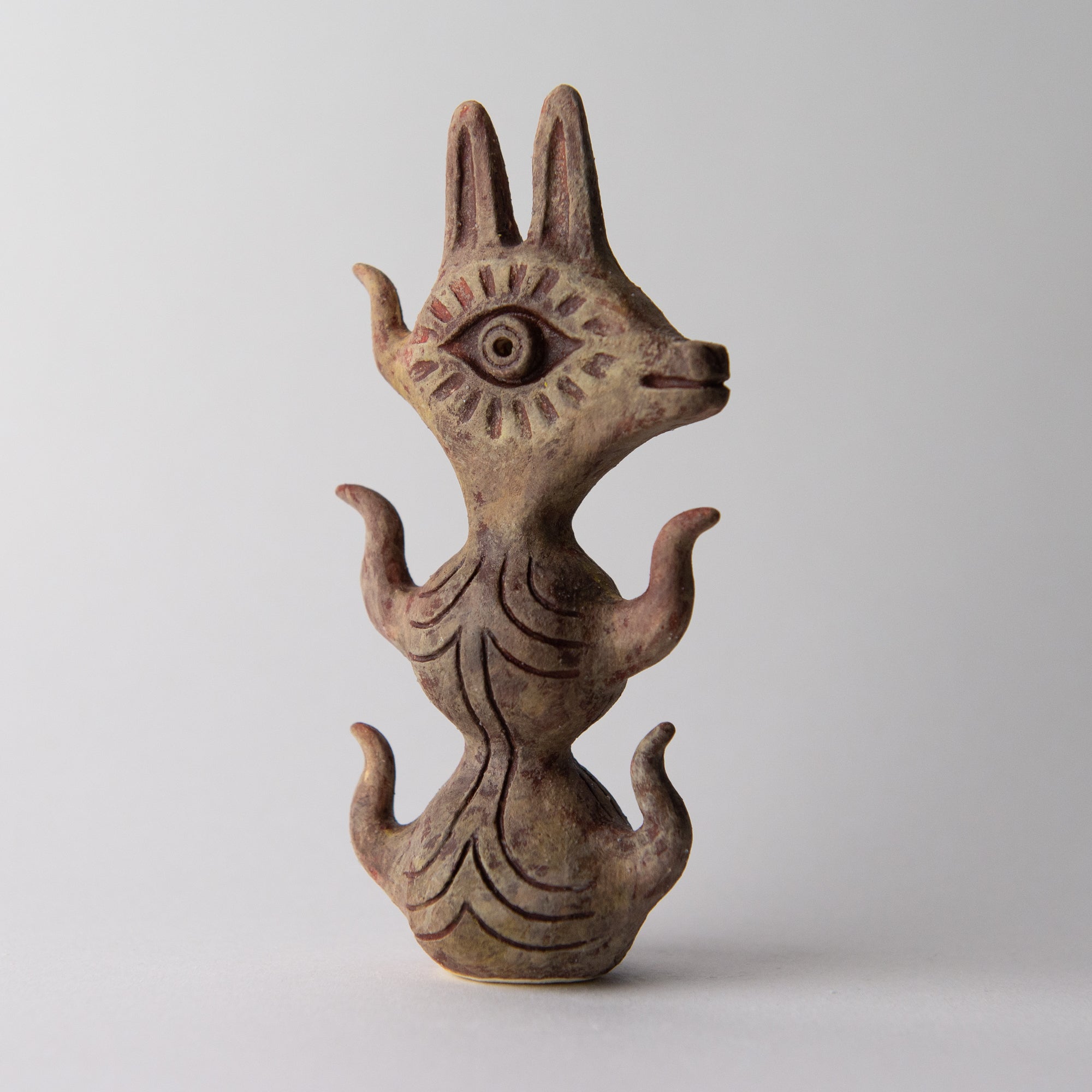 rabbit brown original sculpture