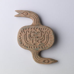 snake frog original sculpture