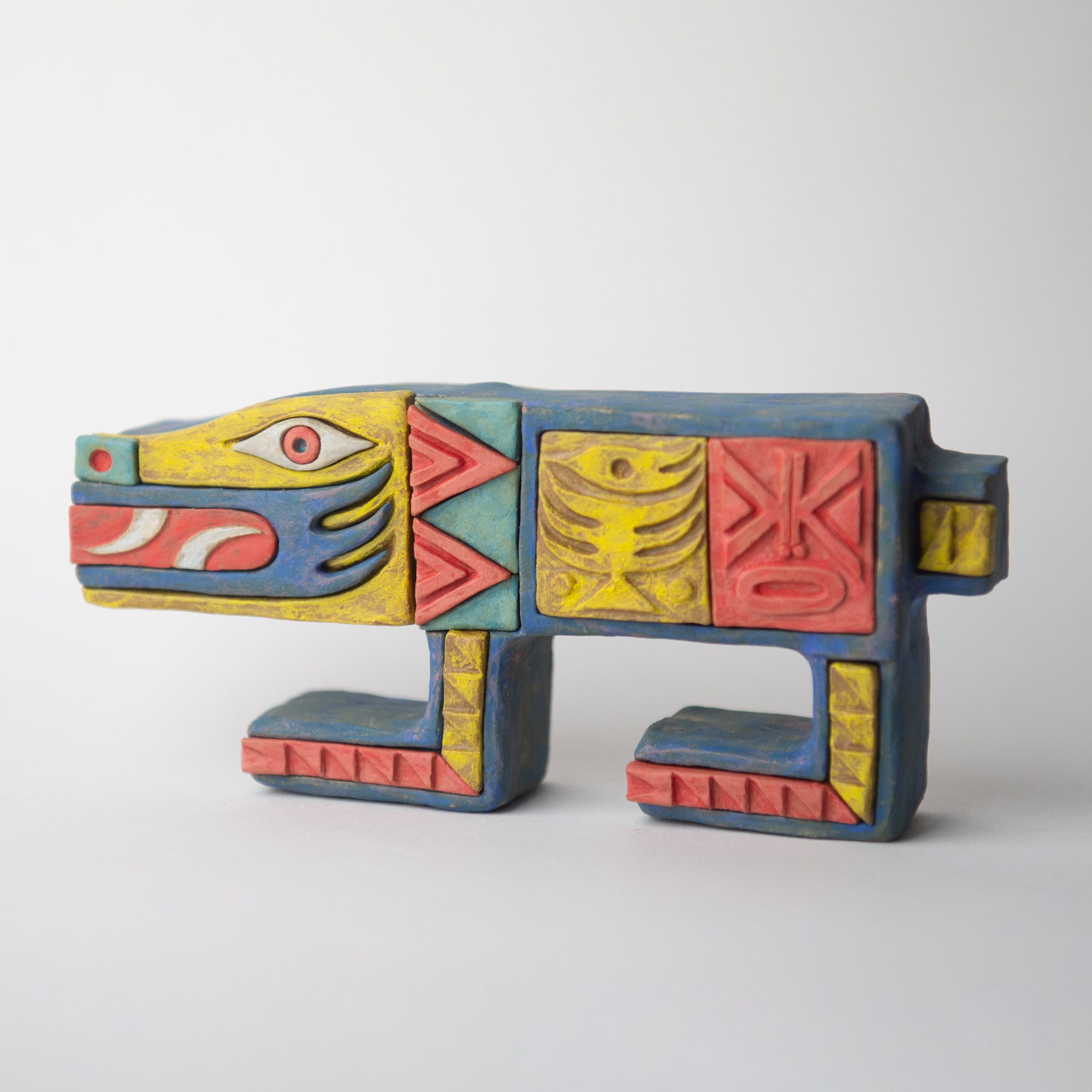 Carnivore original sculpture