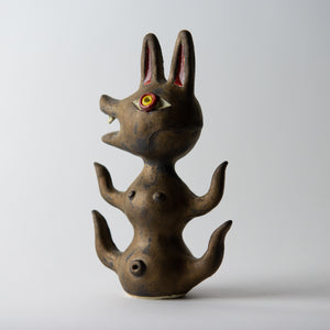 rabbit gold original sculpture