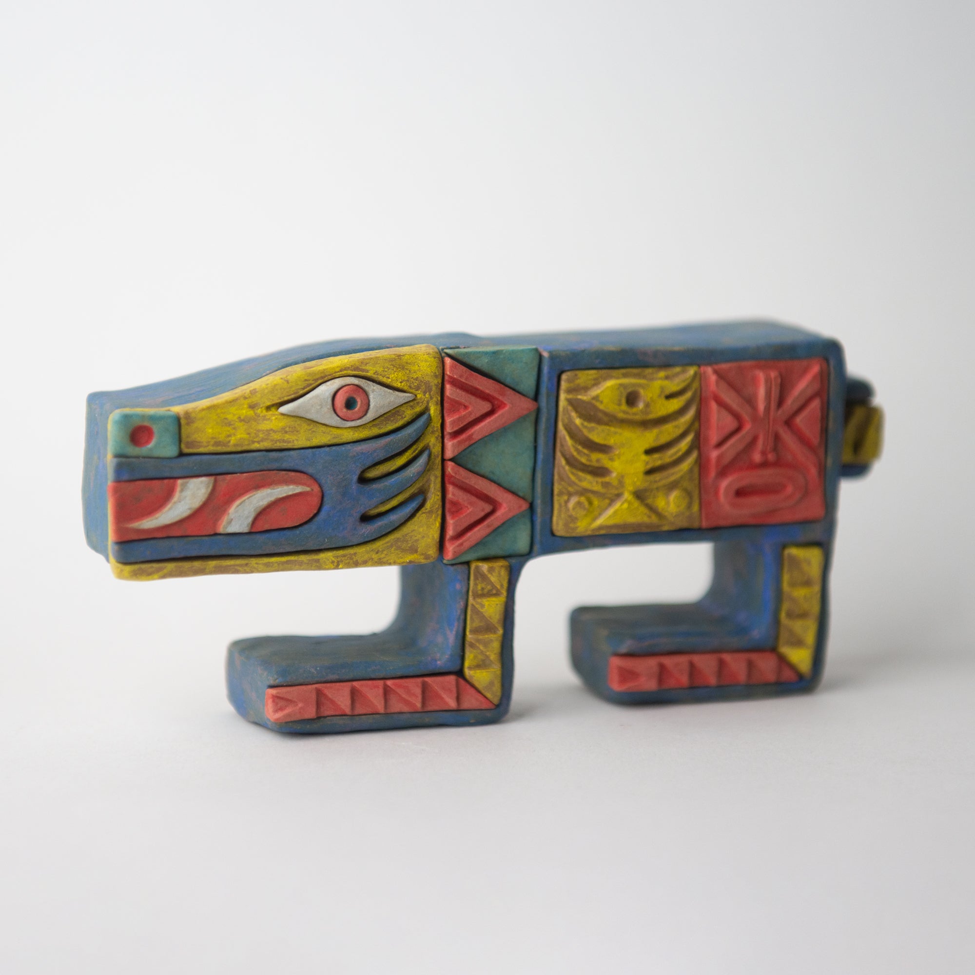 Carnivore original sculpture