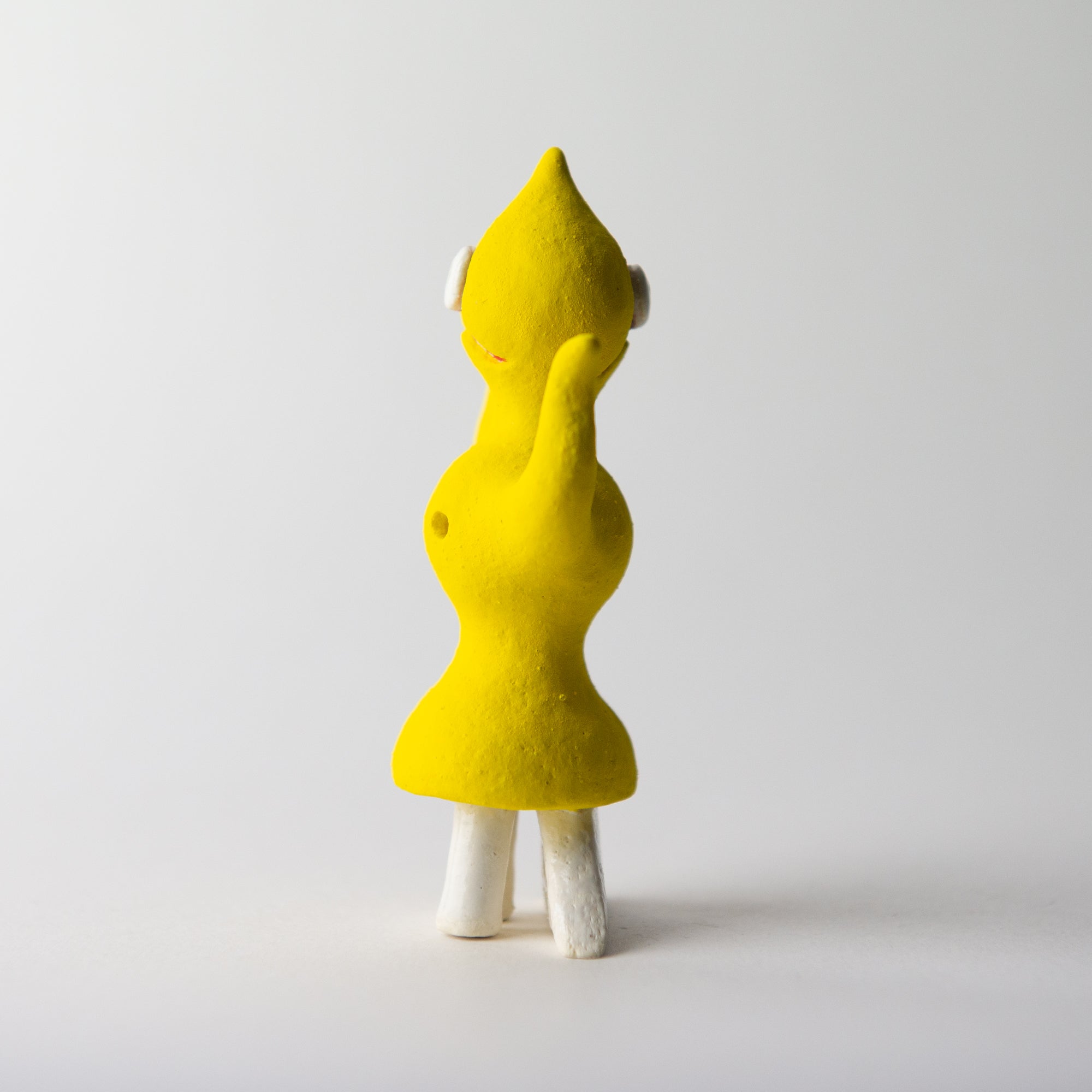 bird yellow original sculpture