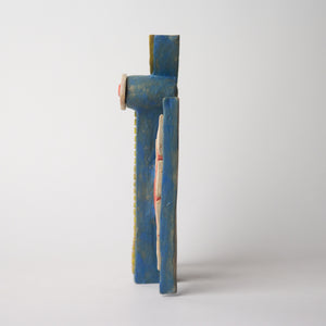 butterfly blue original sculpture