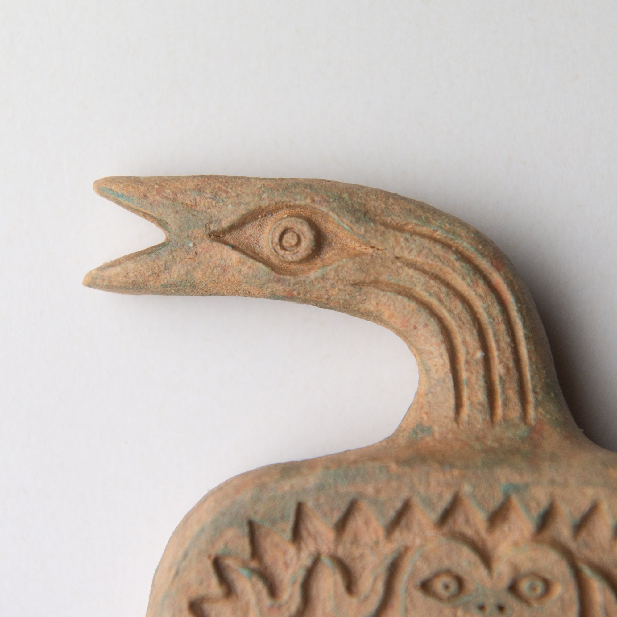snake frog original sculpture