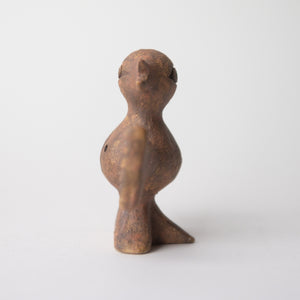 bird brown original sculpture