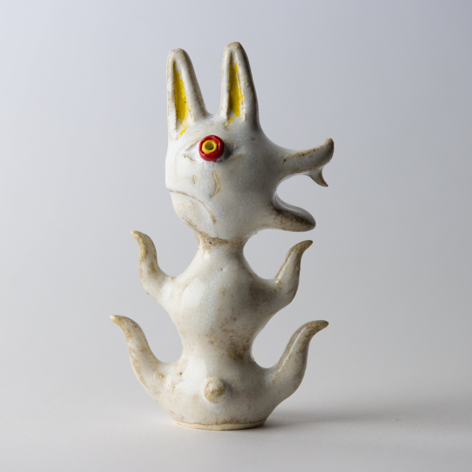 rabbit white original sculpture