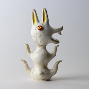 rabbit white original sculpture