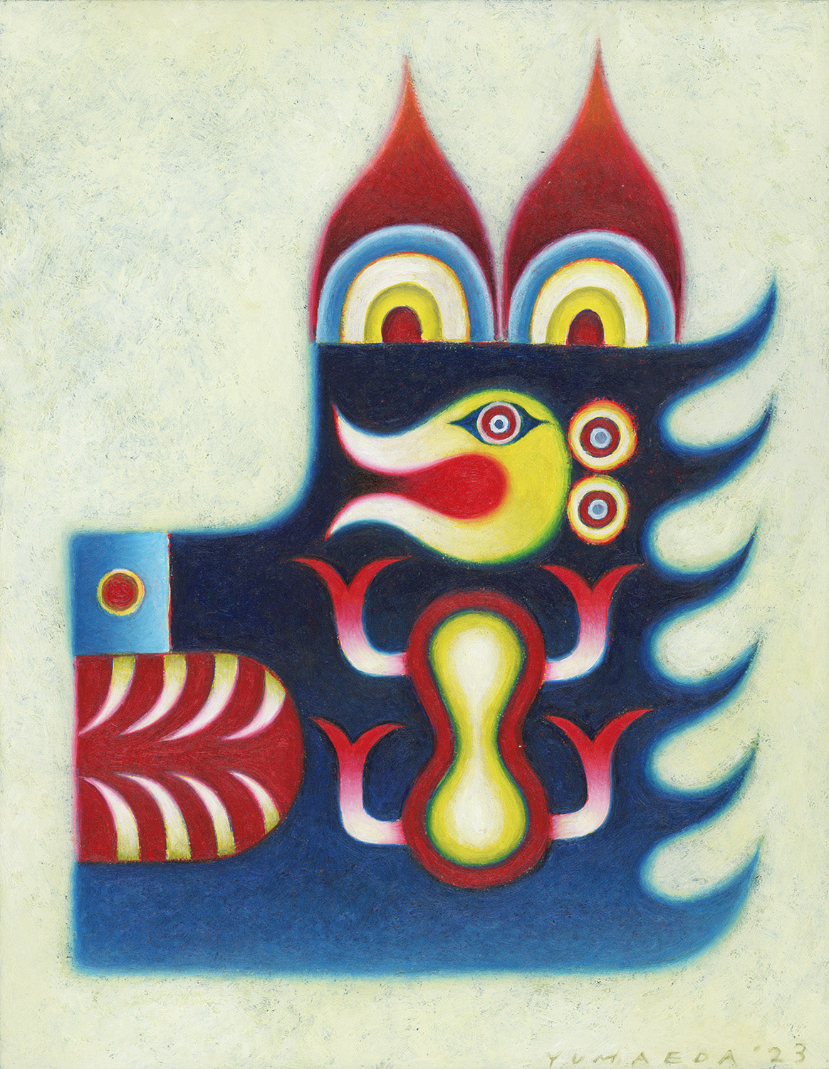 cat mouse original painting