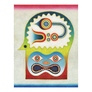scorpion frog head original painting