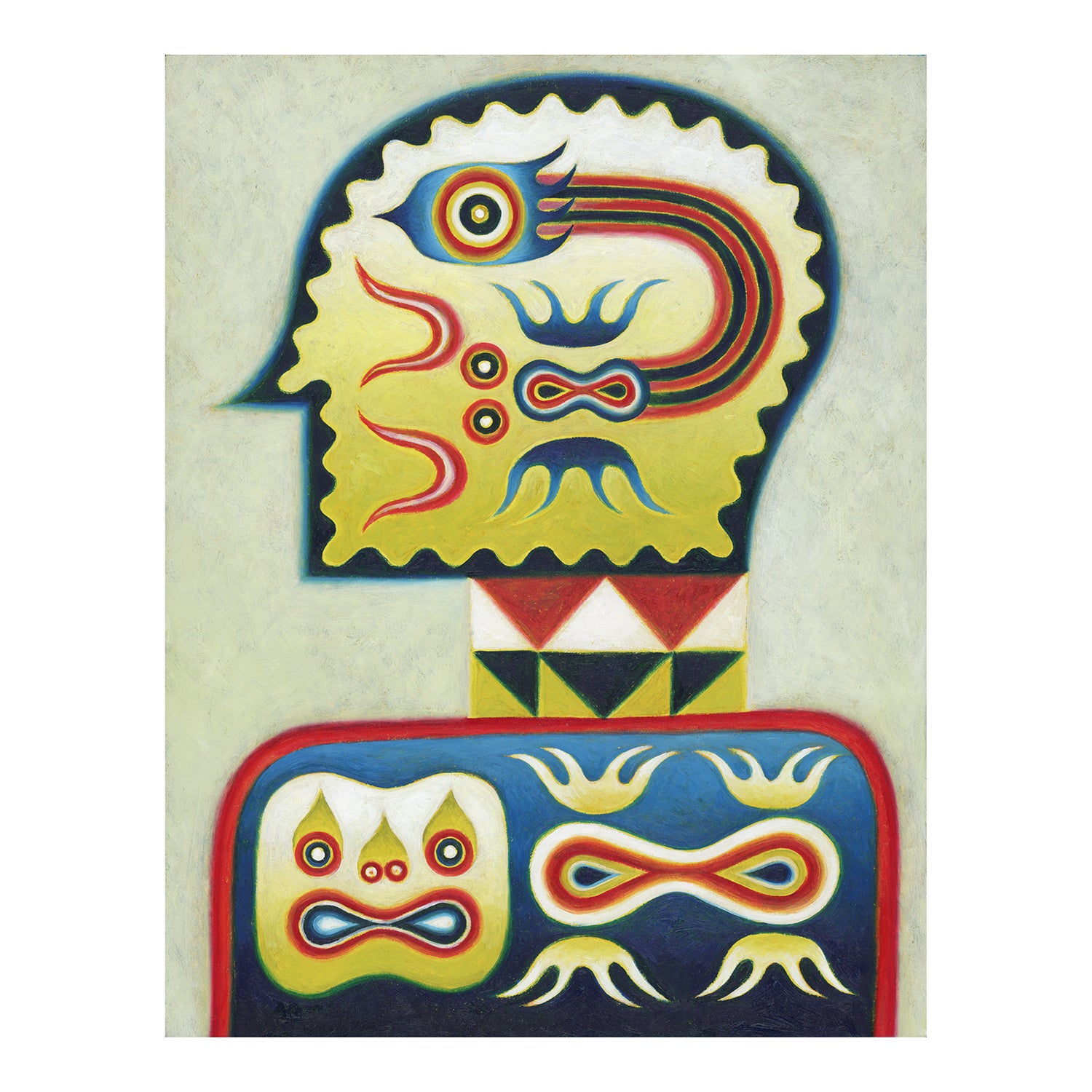 scorpion frog people original painting