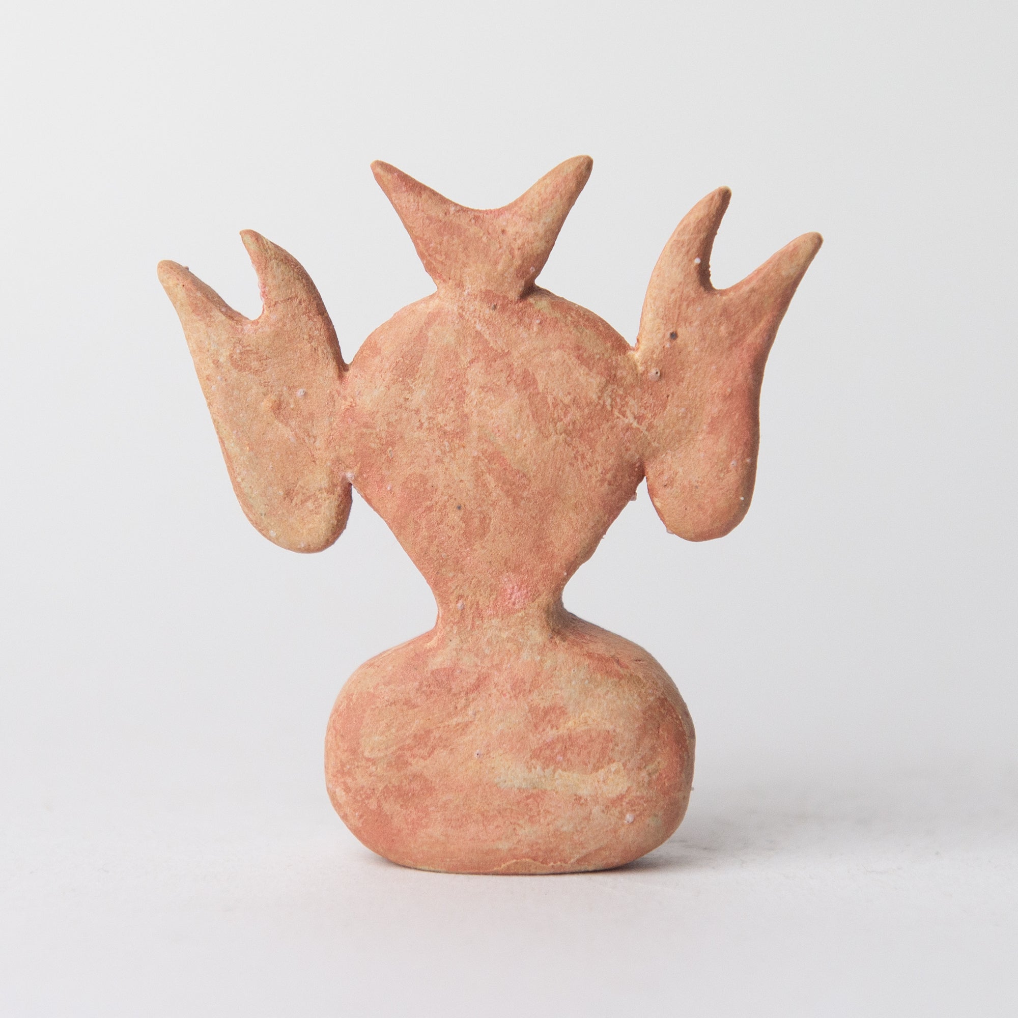 fish pink original sculpture