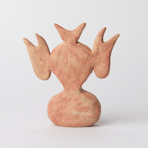 fish pink original sculpture