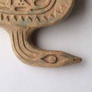 snake frog original sculpture
