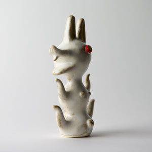 rabbit white original sculpture