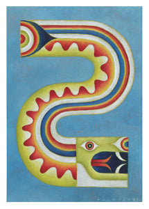 snake original painting