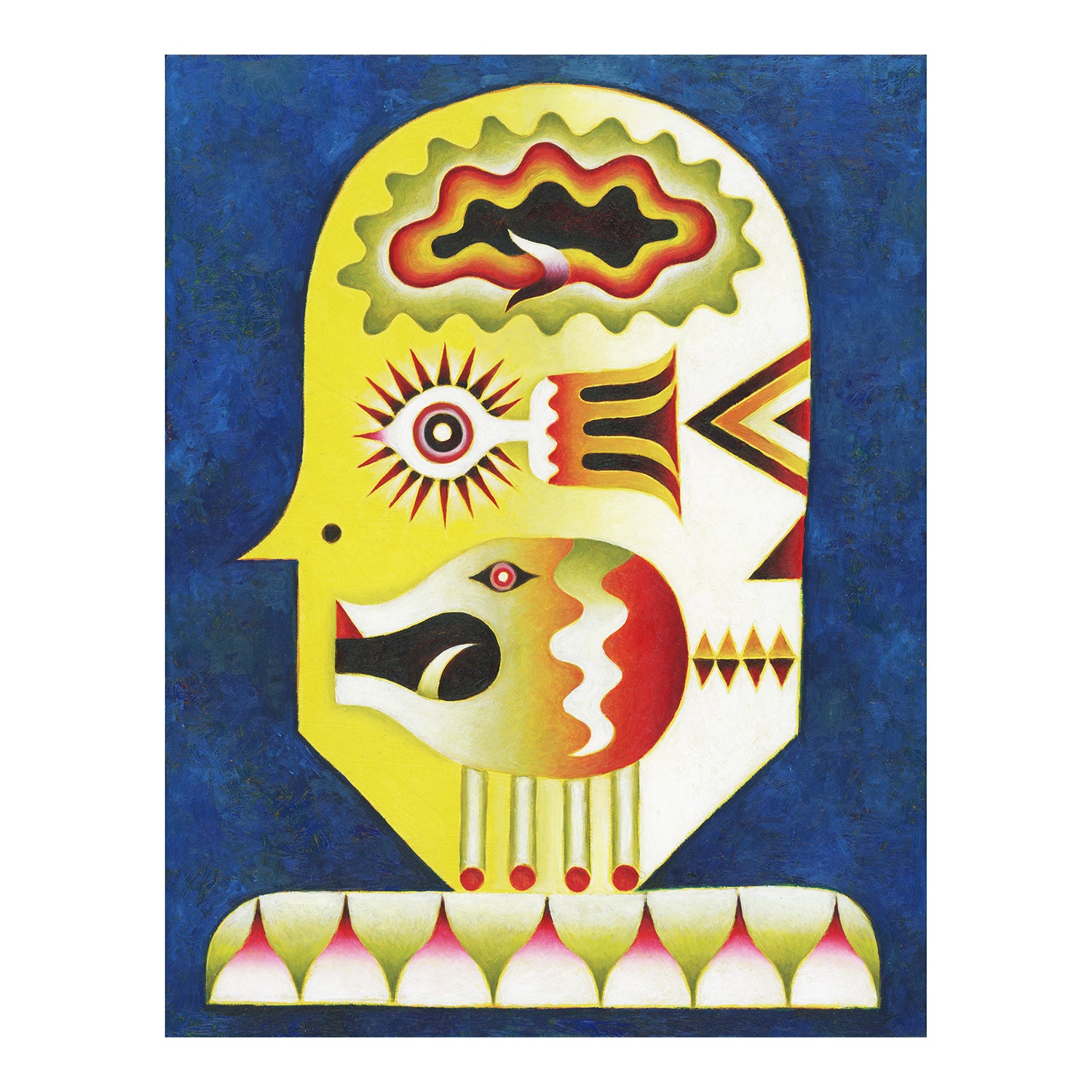 sandoku head original painting