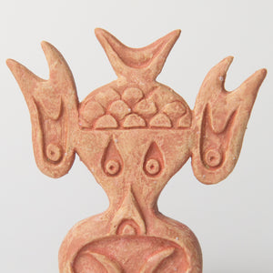 fish pink original sculpture