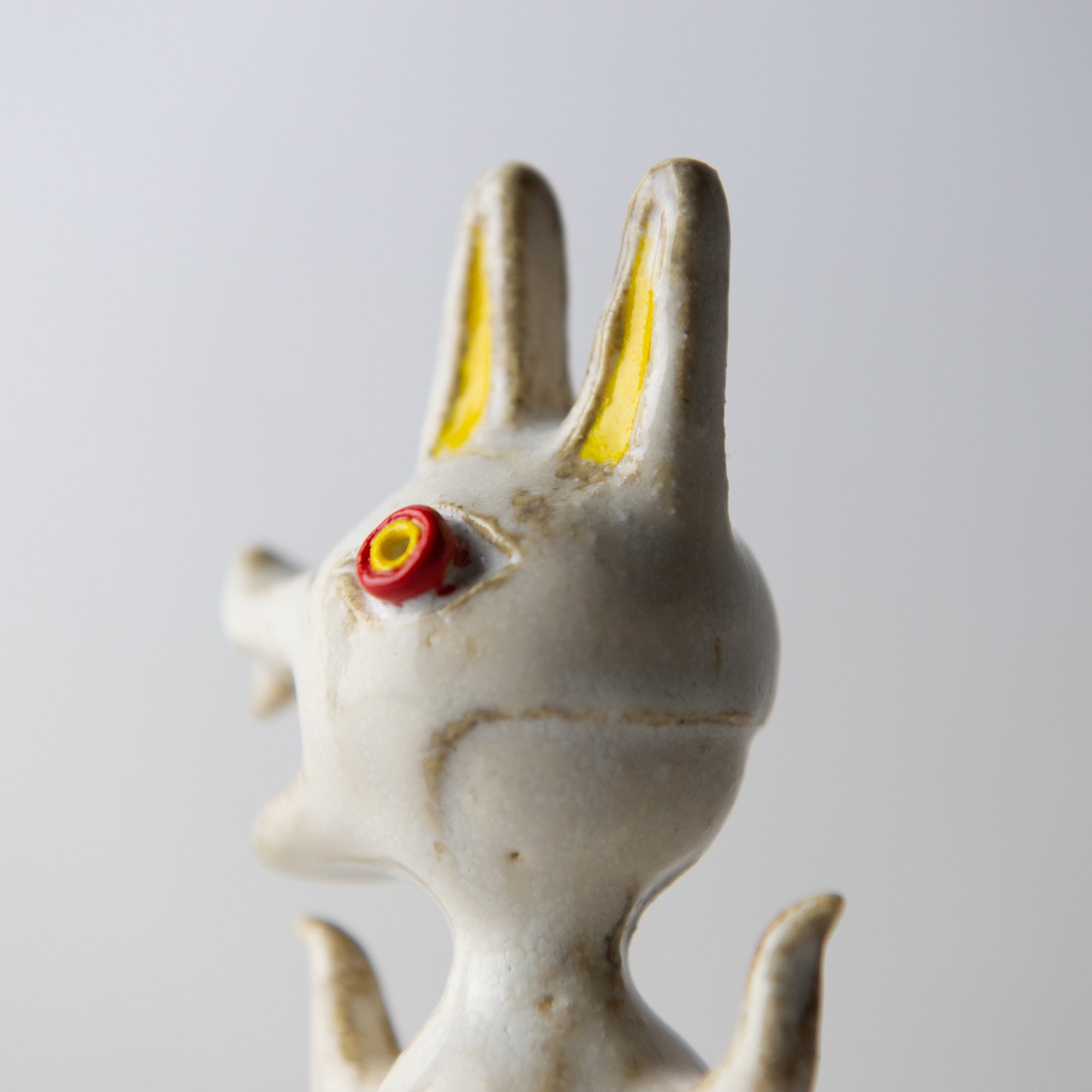 rabbit white original sculpture