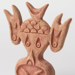fish pink original sculpture