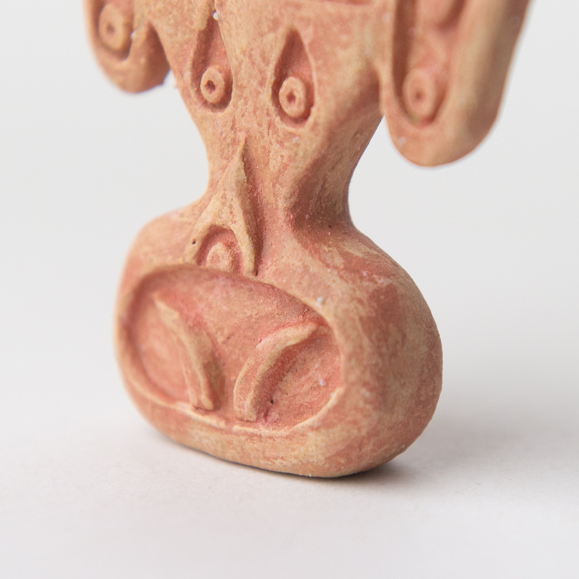 fish pink original sculpture