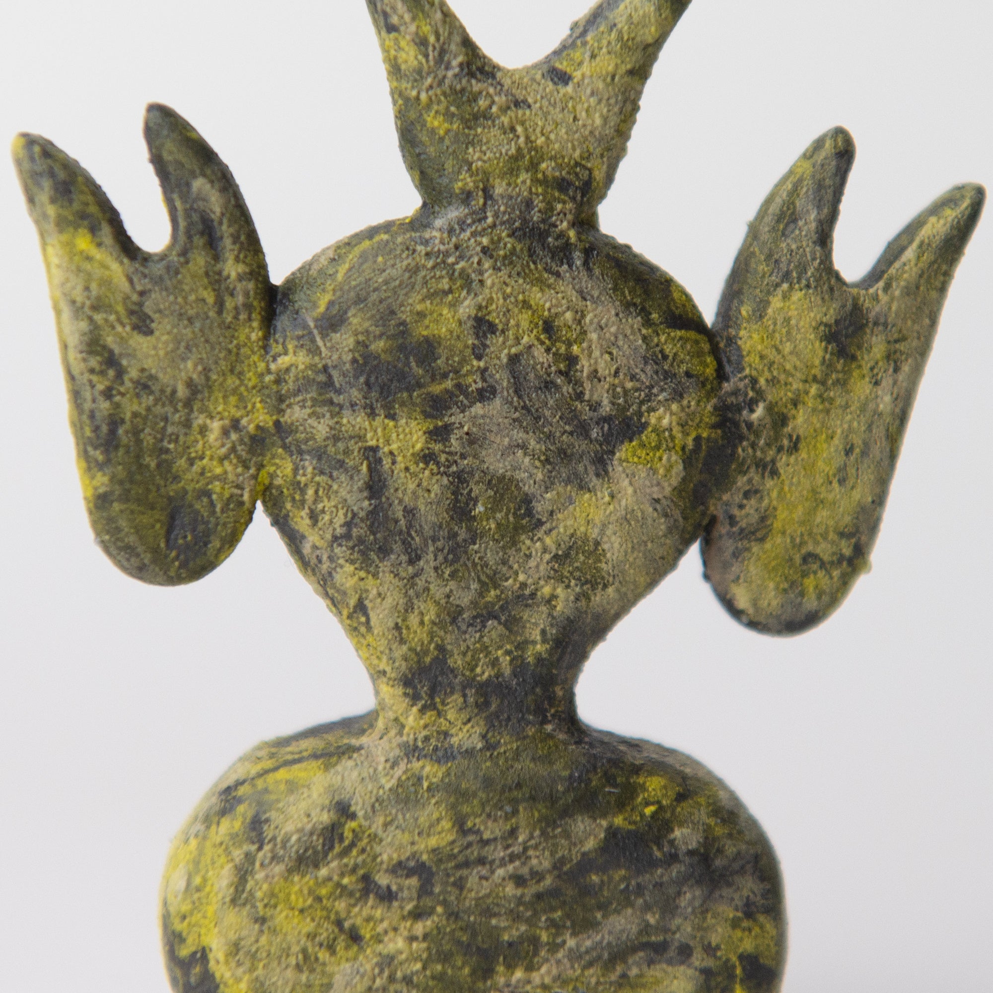 fish black yellow original sculpture