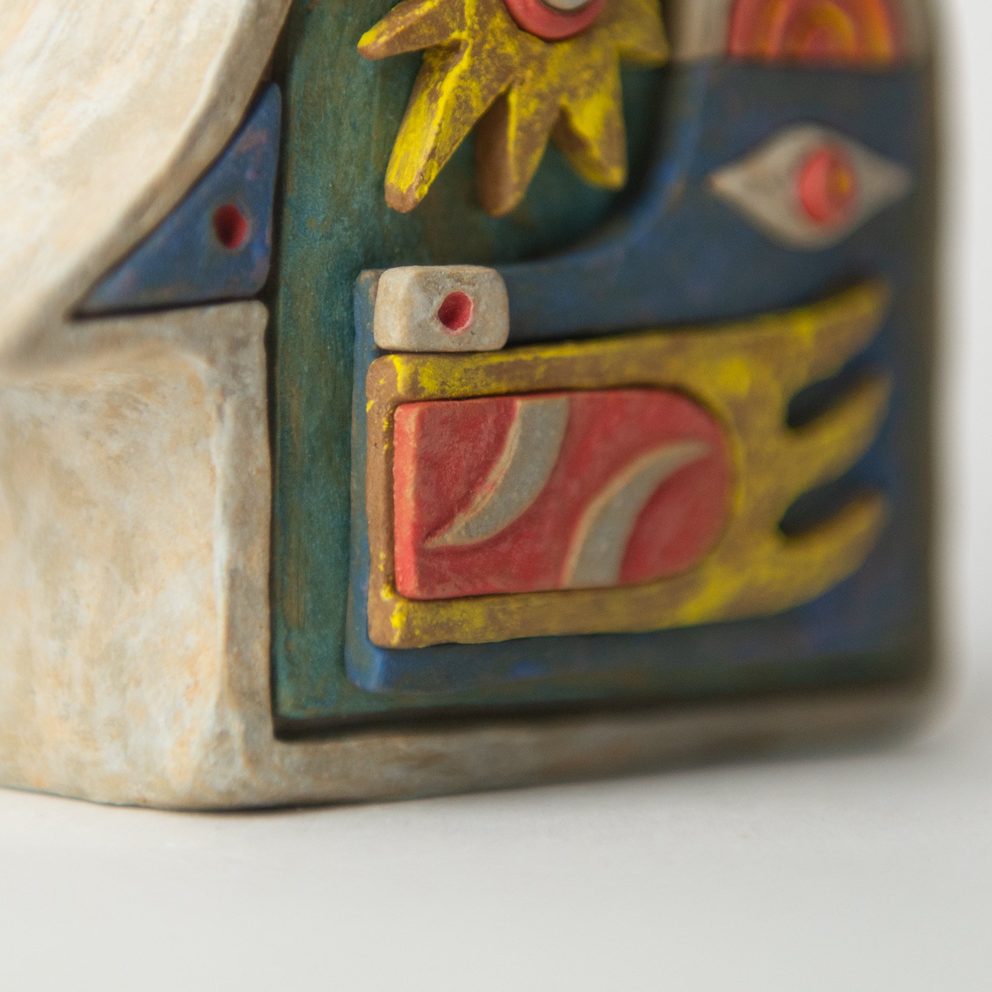 carnivore head original sculpture