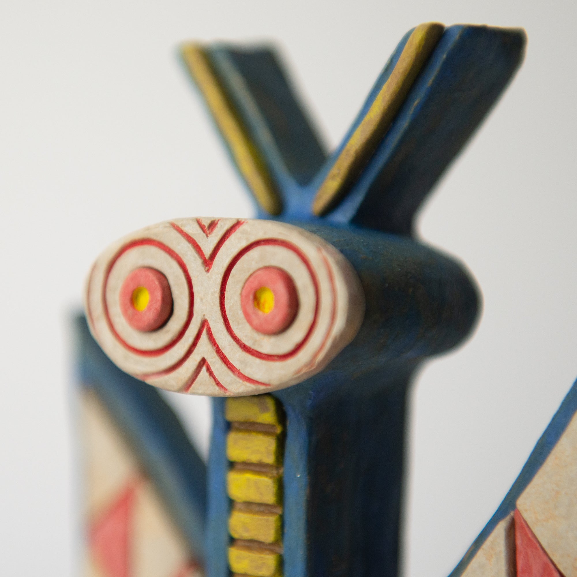 butterfly blue original sculpture