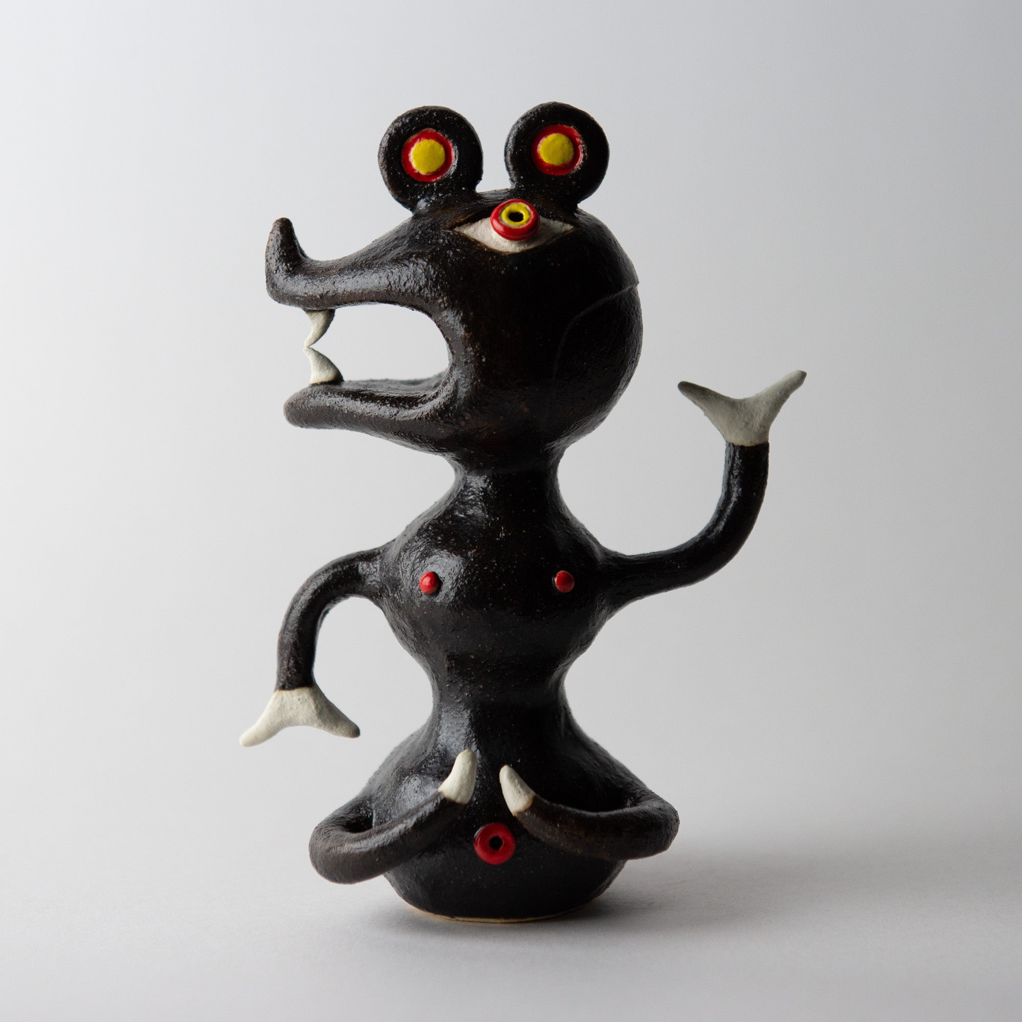 mouse black original sculpture