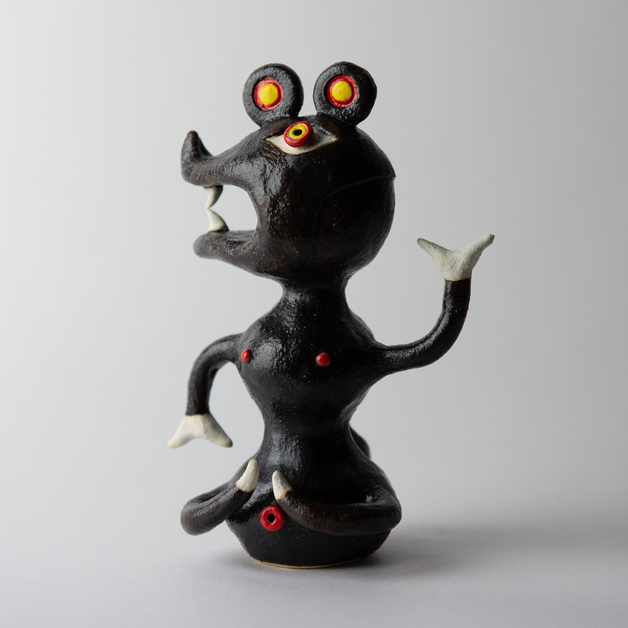 mouse black original sculpture