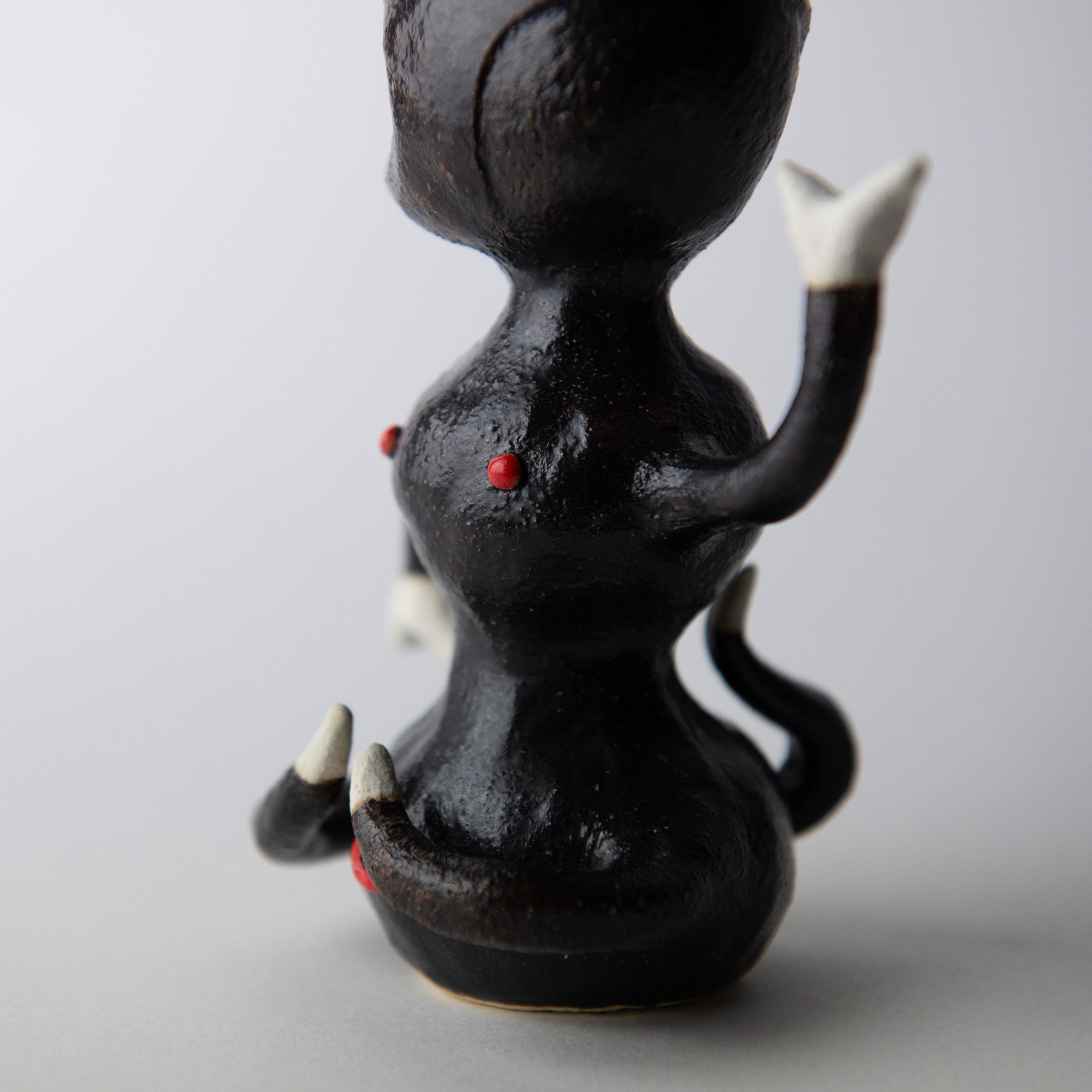 mouse black original sculpture
