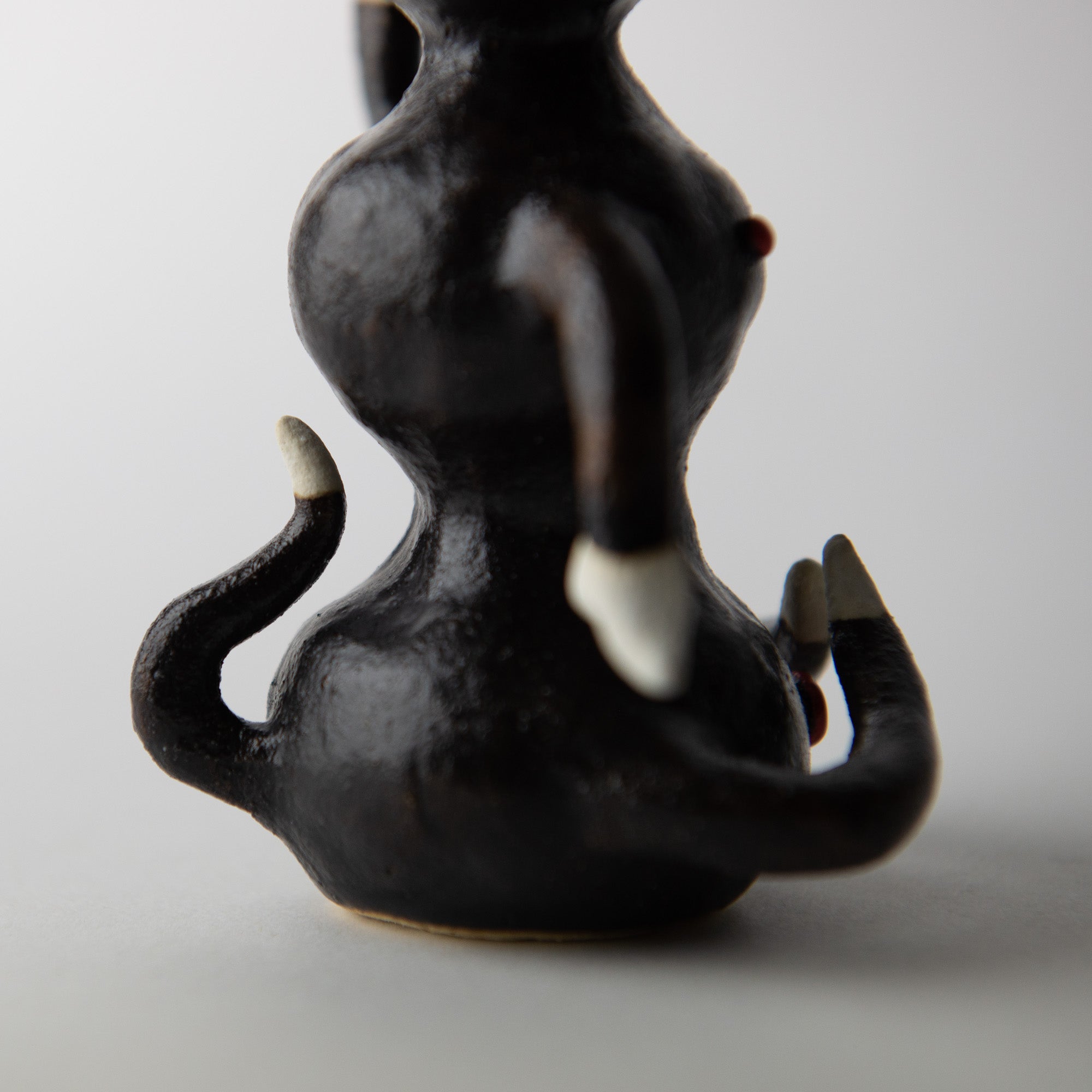 mouse black original sculpture