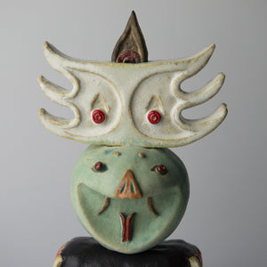 sandoku heads original sculpture